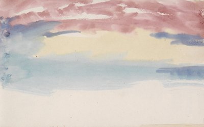 The Channel Sketchbook by Joseph Mallord William Turner